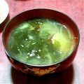 ともちゃん（＾０＾）'s cooksnap of when they made さつまいもとわかめのお味噌汁.