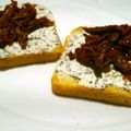 お〜♪'s cooksnap of when they made ❖ハーブリコッタでクロスティーニ❖.