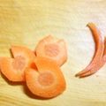 バーサン's cooksnap of when they made にんじんの花びら（飾り切り）.
