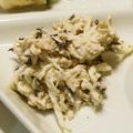 LunaJuno's cooksnap of when they made 乾物と缶詰の保存食サラダ.