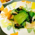 ＲＫまま's cooksnap of when they made ダラ嫁★チンゲン菜のベーコン炒め.