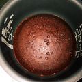 アストラママ's cooksnap of when they made ノンバターHM炊飯器でラムチョコレートケーキ.