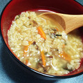なかみく's cooksnap of when they made 残った炊き込みご飯で♪あったかお茶漬け.