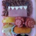 yukinald's cooksnap of when they made 簡単!そぼろDEどーもくん♬キャラ弁.