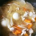 クック0U6B67☆'s cooksnap of when they made 旨味たっぷり☆おかわり必須☆うちの豚汁☆.