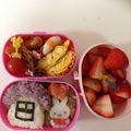 キャラ弁頑張ります's cooksnap of when they made かまぼこミッフィー☆簡単☆キャラ弁.