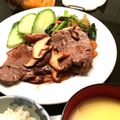 maytan555's cooksnap of when they made サーロインステーキ☆きのこソース.