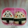 くみじま's cooksnap of when they made ｷｬﾗ　おすもうさんおにぎり。.