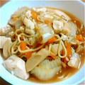 まい　ぼん's cooksnap of when they made 豆腐もやし入り！もつ鍋風とろ〜り焼きそば.