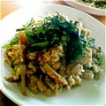 くまちゃん♪♪♪'s cooksnap of when they made ❦ ごぼう＆ツナのマヨ炒飯 ❦.