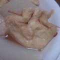 地鶏の町の子's cooksnap of when they made 高野豆腐入り巾着.