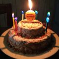 てんてんこりん's cooksnap of when they made 誕生日、記念日に！☆簡単☆アイスケーキ.