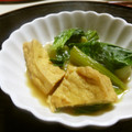 クックBG73KS☆'s cooksnap of when they made 厚揚げと青梗菜の煮物.