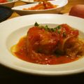hitkat's cooksnap of when they made うまっ☆やわらかぁいトマトの白菜ロール.