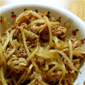 はるあお♡mam's cooksnap of when they made しょうが焼き風豚こま炒め.