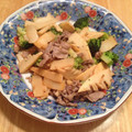 drakemama's cooksnap of when they made 筍と豚肉のあっさり炒め.