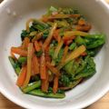 おこめとぎとぎ's cooksnap of when they made 菜の花のお浸し.