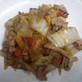 クックCP681N☆'s cooksnap of when they made 白菜と豚肉の簡単炒め.