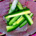 kashikyo's cooksnap of when they made きゅうりと生姜のさっぱり漬け.
