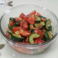 stephcn's cooksnap of when they made 胡瓜とトマトの簡単　夏副菜.