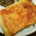 TYSK's cooksnap of when they made ♠ジャムのせ♪ピーナツバタートースト♠.