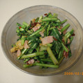 imusa's cooksnap of when they made 節約＆エコ！かぶの葉のニンニク炒め.
