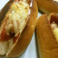 竜ヶ崎桃華's cooksnap of when they made ランチ、朝食に♪チーズホットドッグ.