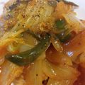 marikatou's cooksnap of when they made ☆鶏胸肉と白菜のケチャップとろける炒め☆.