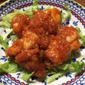 mmaggie's cooksnap of when they made 鶏ムネ肉のチリソース和え.