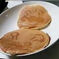 園咲魅音's cooksnap of when they made 簡単♩3色で作る☆パンケーキアート.