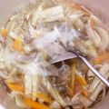 nennecomax's cooksnap of when they made 生春巻きの皮で簡単野菜スープ.