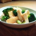 なにぬねにょろん's cooksnap of when they made ハンペンとブロッコリーのバタポン炒め.