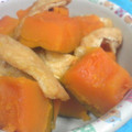 七色ワクチン's cooksnap of when they made かぼちゃと油揚げの煮物.