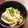 eve＊eve's cooksnap of when they made 夏の簡単一品☆梅・シソ・エノキポン酢和え.