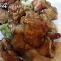 TimTim78's cooksnap of when they made 鶏レバーのオーロラソース和え(竜田揚げ).