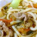 ちゃきんぐ's cooksnap of when they made カレーうどん　1才～.