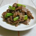 nasubeam's cooksnap of when they made 牛肉いんげん炒め.