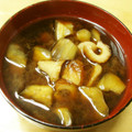 ぽりぽり拓庵's cooksnap of when they made 茄子とちくわの味噌汁.