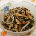 mmameco's cooksnap of when they made とよ婆ちゃんのひじき7品目炒め煮.