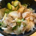 きゃろぽて's cooksnap of when they made 給食で大人気☆キュウリと大根のひたひた.