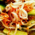 Kuri310's cooksnap of when they made 簡単ピリ辛☆もやし胡瓜の中華和え.