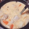 大王イカ's cooksnap of when they made コーンたっぷり。我が家のほくほくシチュー.