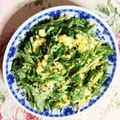 あざらしの赤ちゃん's cooksnap of when they made 卵と水菜のしゃきしゃきサラダ.