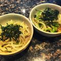 ちえりんぐ's cooksnap of when they made 美味で大量消費！もやしとネギの梅昆布茶.