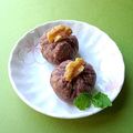 カルン's cooksnap of when they made 麩＆小豆餡のクルミ入り和菓子.