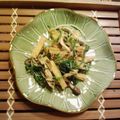いつほ's cooksnap of when they made 芹、油揚げ、きのこのおひたし.