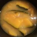クックZ69KDS☆'s cooksnap of when they made かぼちゃの味噌汁.