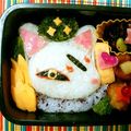 ゆうままままん's cooksnap of when they made 園児キャラ弁 キュウビ 妖怪ウォッチ.
