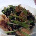 フロイラインめぐ's cooksnap of when they made 大根の葉っぱで炒めもの.