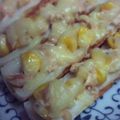 ハクチョー's cooksnap of when they made お弁当に★ちくわのツナマヨコーン＋チーズ.